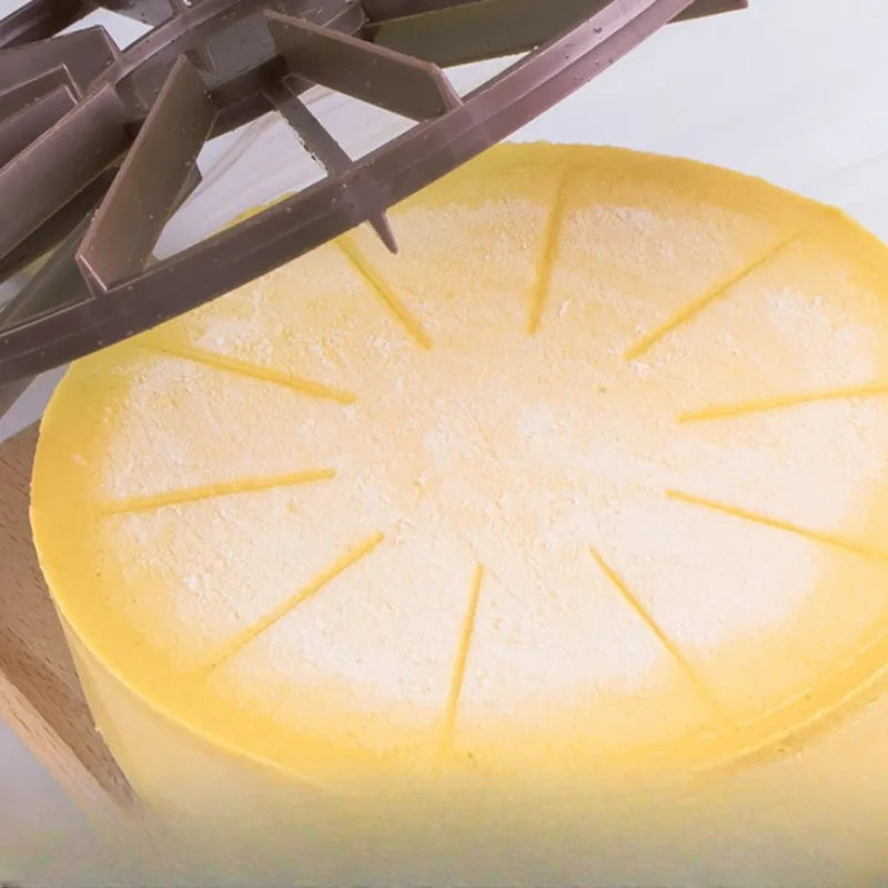 Equal Portion Marker Bread Divider Household Round 10/12 Piece Bread Cake Divider Equal Portion Cutter  Marker Baking Tool